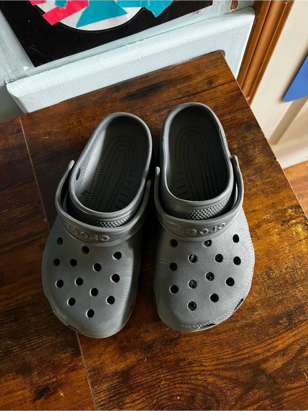 CROCS Kids Classic Clog in Gray